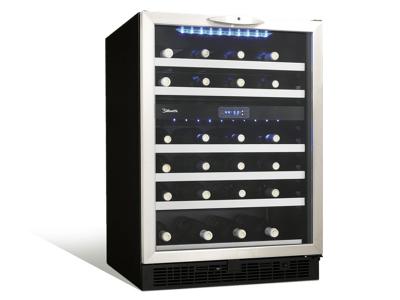 24” Silhouette Dual Zone Wine Cellar - DWC518BLS