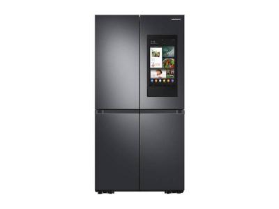 36" Samsung 23 cu.ft 4-Door Flex Refrigerator with Family Hub and Beverage Center - RF23A9771SG