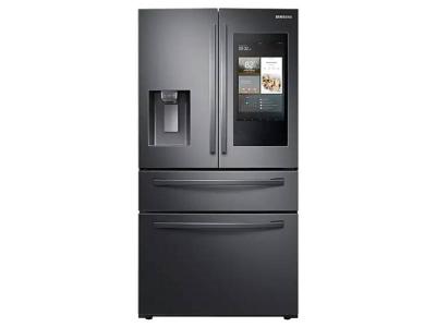 36" Samsung 28 Cu. Ft. French Door Refrigerator With Touch Screen Family Hub - RF28R7551SG