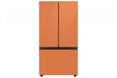 36" Samsung 24.0 Cu. Ft. Bespoke French Door Counter-Depth Refrigerator - RF24BB6200APAA