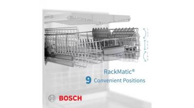 18" Bosch  44 dB Decibel Level 6 Wash Cycles 3 Loading Racks Dishwasher - SPE68B55UC