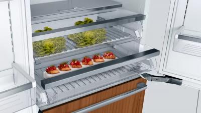 36" Bosch Benchmark Series Built-in Bottom Freezer Refrigerator In Panel Ready - B36IT905NP