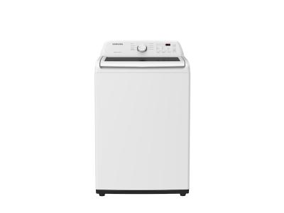 27" Samsung Top Load Washer With Vibration Reduction Technology In White - WA45T3200AW