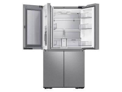 36" Samsung 23 Cu. Ft. 4-Door Flex Refrigerator with Family Hub and Beverage Center - RF23A9771SR/AC