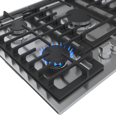30" Bosch 500 Series Natural Gas Cooktop with Sealed Continuous Grates - NGM5058UC