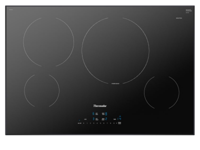30" Thermador Induction Cooktop in Black Surface Mount without Frame - CIT304YB