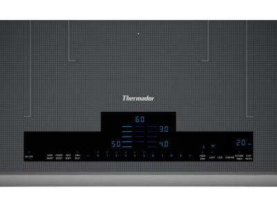 36" Thermador Induction Cooktop in Silver Surface Mount with Frame - CIT367YMS