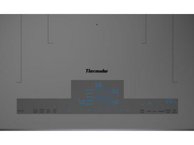 36" Thermador Induction Cooktop in Titanium Surface Mount without Frame - CIT367YG