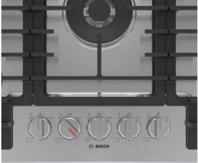 30" Bosch 800 Series Gas Cooktop in Stainless Steel - NGM8058UC