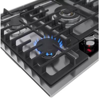30" Bosch Benchmark FlameSelect Gas Cooktop in Stainless Steel - NGMP058UC