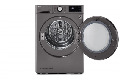 24" LG 4.2 Cu. Ft. Capacity Smart Electric Dryer With Dual Inverter Heat Pump Technology - DLHC1455V
