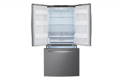33'' LG 25.1 Cu. Ft. French Door Refrigerator with Multi-Air Flow - LRFNS2503V