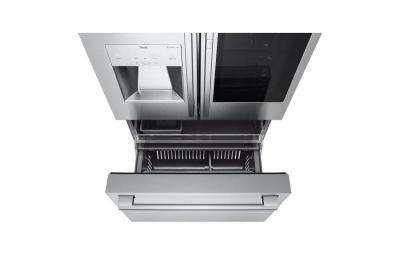 36" LG STUDIO 24 Cu. Ft. Smart InstaView  Door-in-Door  Large Capacity Counter-Depth Refrigerator - SRFVC2416S