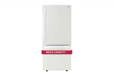 30" LG 22 Cu. Ft. Bottom Freezer Drawer Refrigerator in White - LRDNS2200W