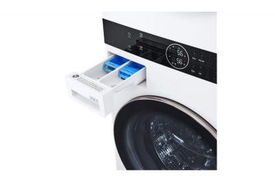 27" LG Single Unit Front Load WashTower With Centre Control Washer And Electric Dryer - WKE100HWA