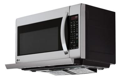 30" LG 2.0 cu.ft. Over-the-Range Microwave With 2nd Generation Slide-Out ExtendaVent  - LMV2055ST