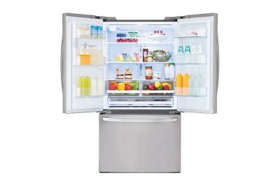 36" LG 28 Cu. Ft. French Door Refrigerator with Slim SpacePlus Ice  - LRFS28XBS