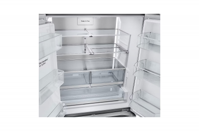 36" LG 26 Cu. Ft. Counter-Depth MAX French Door Refrigerator with Four Types of Ice - LRYXC2606S