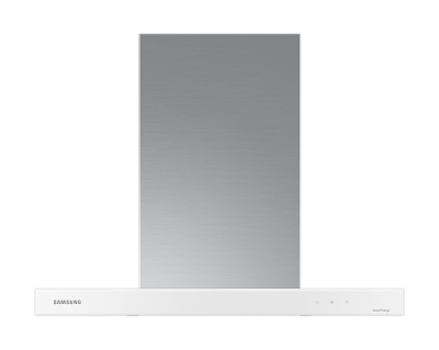 30" Samsung Bespoke 6 Series Chimney Hood with SmartThings in White Glass - NK30CB600W12AA