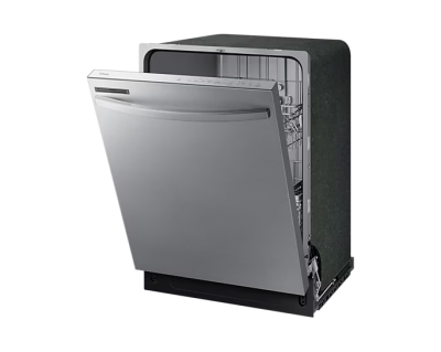 24" Samsung 53 dBA Fingerprint Resistant Dishwasher with Adjustable Rack - DW80CG4021SRAA