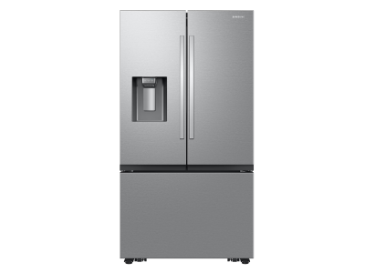 36" Samsung 30.5 Cu. Ft. French 3 Door Refrigerator with External Ice and Water Dispenser - RF32CG5400SRAA