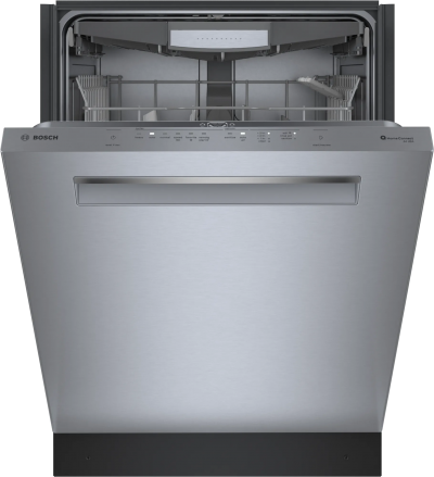 24" Bosch 500 Series 44 dBA Dishwasher with Flexible 3rd Rack in Stainless Steel - SHP65CM5N