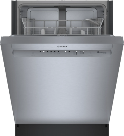 24" Bosch 100 Series 50 dBA Dishwasher in Stainless Steel - SHE3AEM5N