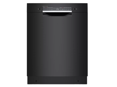 24" Bosch 300 Series Recessed Handle ADA Compliant Dishwasher in Black - SGE53C56UC