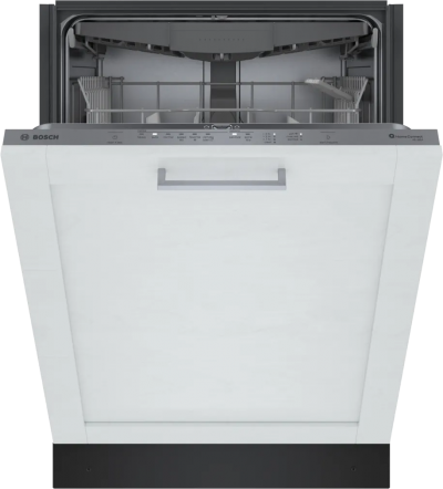 24" Bosch 300 Series 46 dBA Full Integrated Dishwasher in Custom Panel - SHV53CM3N