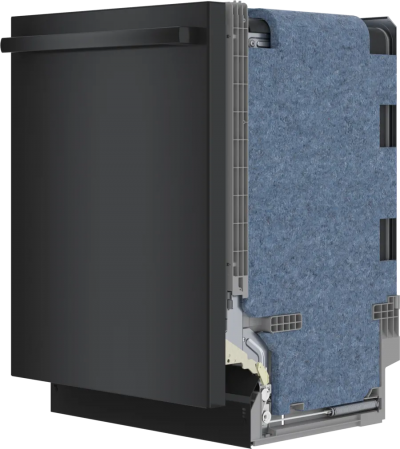 24" Bosch 100 Series Bar Handle Premium Dishwasher in Black - SHX5AEM6N