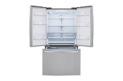 36" LG 29 Cu. Ft. Smart French Door Refrigerator in Smudge Resistant Stainless Steel - LRFCS29D6S