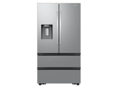 36" Samsung 4-Door French Door Counter Depth Refrigerator with Dual Auto Ice Maker in Stainless Steel - RF26CG7400SRAA