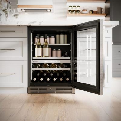 24" Silhouette Pro Gen 3 Built-in Wine and Beverage Center Panel-Ready - SPRWBC052D3SS-P