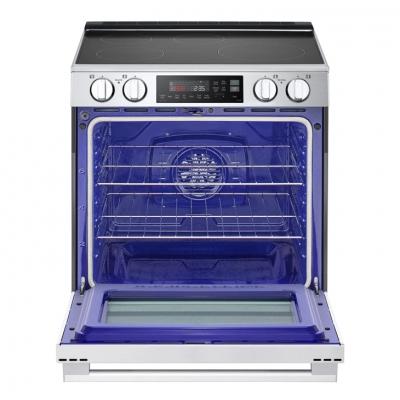 30" LG 6.3 Cu. Ft. Smart Induction Slide-In Range with ProBake Convection and Air Fry - LSIL6334XE
