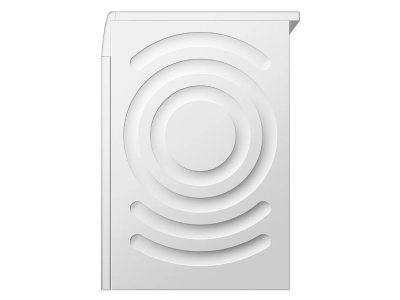 24" Bosch 300 Series Compact Front Load Washer in White - WGA14400UC
