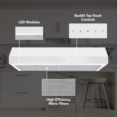 30" Broan Under Cabinet Range Hood in White - GLA2303WW