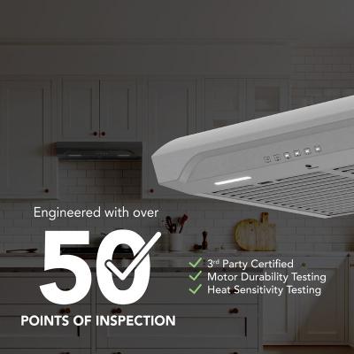 30" Broan ALT3 Series Under Cabinet Range Hood in Stainless Steel - ALT3304SS
