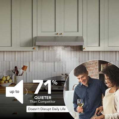 30" Broan Glacier Series Under Cabinet Range Hood in Stainless Steel - GLA3304SS