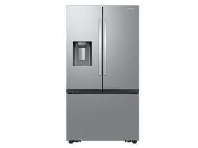 36" Samsung Bespoke AI 3-Door French Door Refrigerator  - RF27CG5B30SRAA