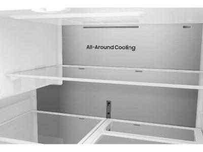 36" Samsung 29 Cu. Ft. Bespoke AI 3-Door French Door with Dual Auto Ice Maker - RF70H30HERAA