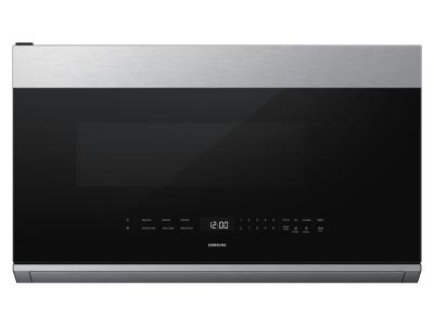 Samsung 2.1 Cu. Ft. Over-the-Range Microwave Dual Ventilation with Auto Connectivity and Wi-Fi - ME80H2160RAC