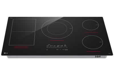 36" LG Induction Cooktop with 5 Element 5.0kW UltraHeat and Smart - CBIH3617BE