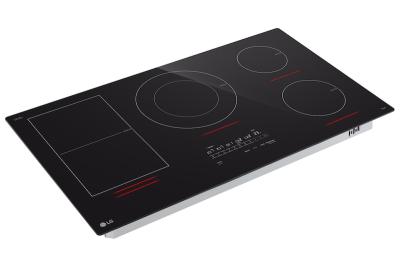 36" LG Induction Cooktop with 5 Element 5.0kW UltraHeat and Smart - CBIH3617BE