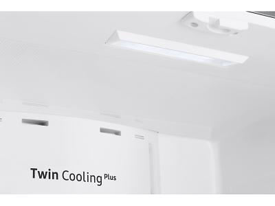 33" Samsung 18 Cu.Ft. 3-Door French Door Refrigerator with Twin Cooling Plus - RF18A5101S9/AA