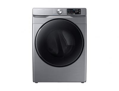 27" Samsung 7.5 Cu.Ft. Gas Dryer With Steam Sanitize In Platinum - DVG45T6100P