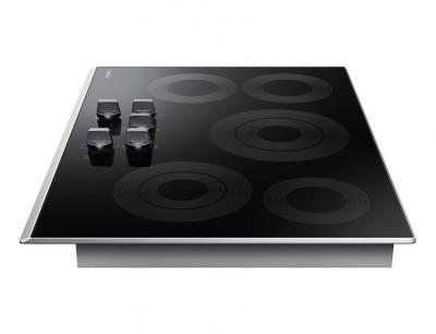 34" Samsung Electric Cooktop With 3.3 kW Rapid Boil Burner - NZ30K6330RS