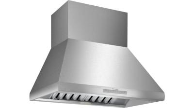 36" Thermador  Professional Chimney Wall Hood, Optional Blower - HPCN36WS