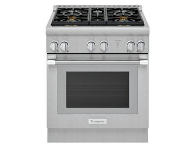 30" Thermador Professional Series Pro Harmony Standard Depth All Gas Range - PRG304WH