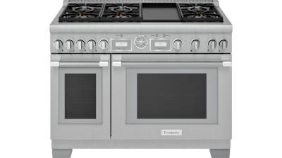 48" Thermador Professional Series Pro Grand Commercial Depth All Gas Range - PRG486WDG