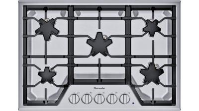 30" Thermador Built-in Patented Star Burners Gas Cooktop with - SGS305TS